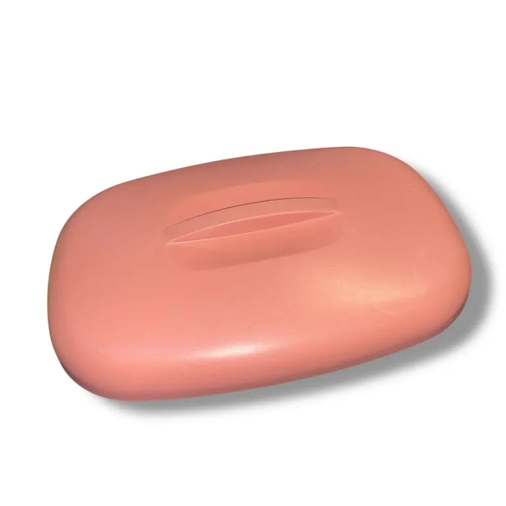Tupperware Steamer Replacement Lid 1275 Microwave Rice Vegetable Rose Pink 10.5